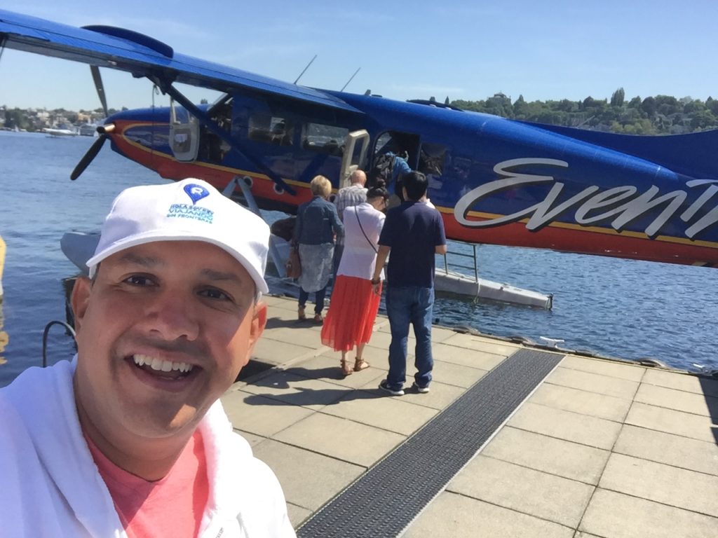 Un vuelo alrededor de Seattle desde el lago Union con la compañía Kenmore Air